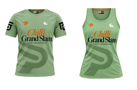 Official Chilli Grand Slam tournament T-shirt and tank top by GWONN