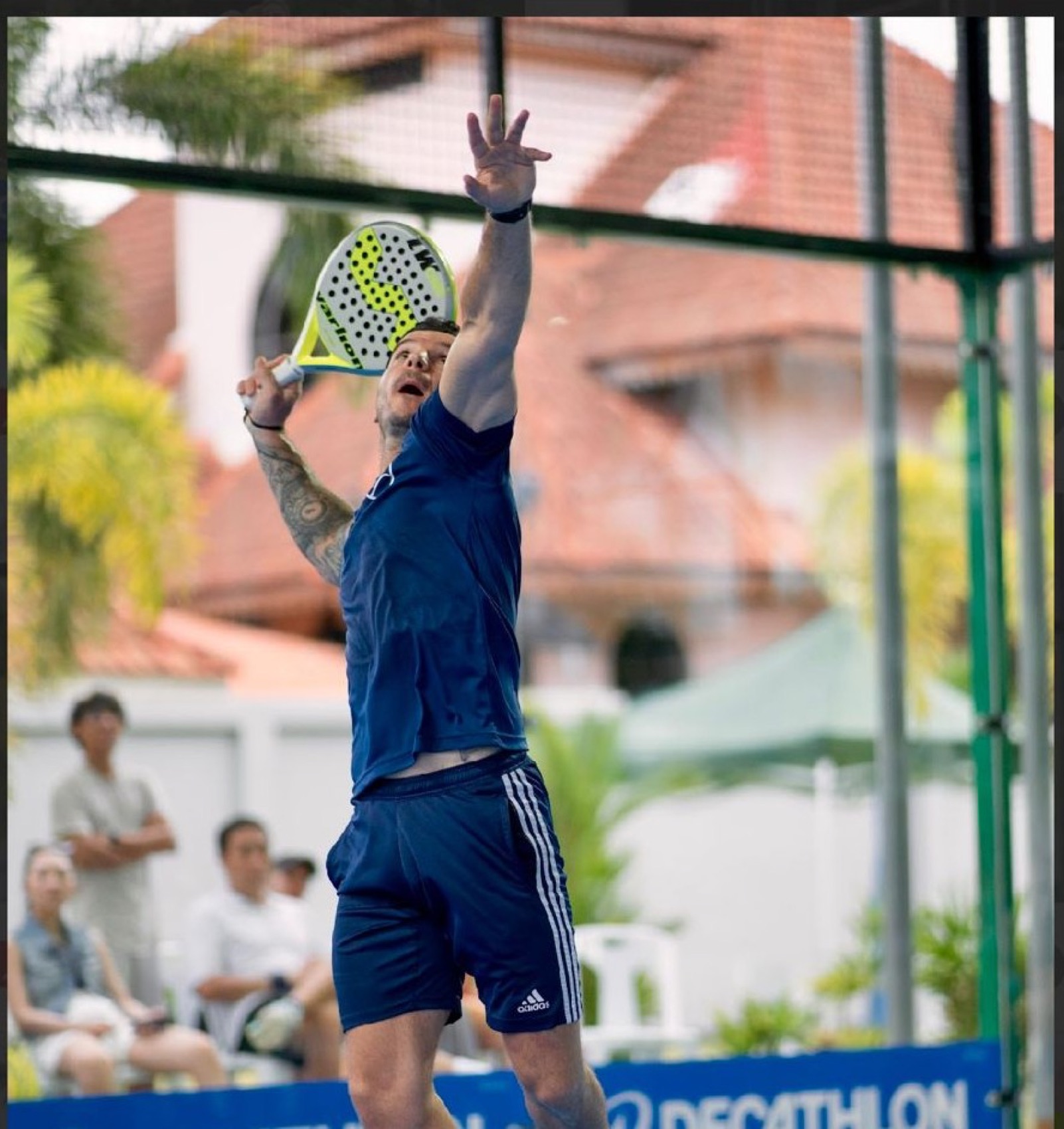 Sotiris, padel coach and 2025 tournament champion at Chilli Padel Pattaya